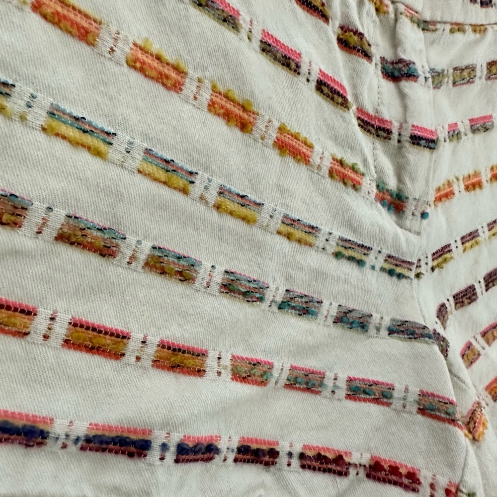 Loft Women’s Multi-Colored Dress/ Casual Shorts. Size 4. Inseam 3.5” - Picture 2 of 4